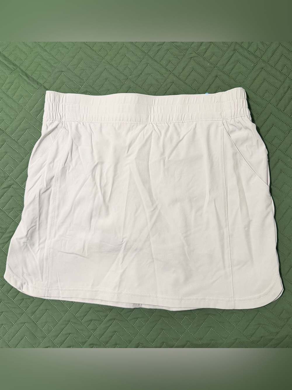 Columbia White Midi Skort